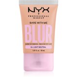NYX Professional Makeup Bare With Me Blur Tint vlažilni tekoči puder odtenek 04 Light Neutral 30 ml Cene