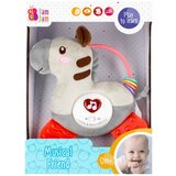  plišana Zebra sa zvukovima i zvečkom - siva | shoptok.hr