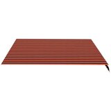 vidaXL Nadomestno blago za tendo oranžno in rjavo 4,5x3,5 m | Shoptok.si
