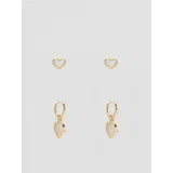 EARRINGS - bijela