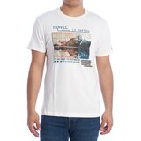 La Martina Majice s kratkimi rokavi YMR312-JS206-00001 Bela | Shoptok.si