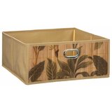 Five kutija za odlaganje 31X31X14,5 cm karton/bambus/pp braon 174573 Cene