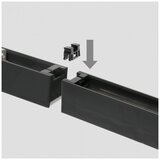  LED stropno površinsko/viseće svetlo KOLINE LED/40W/230V 3000/4000/6500K 120cm crna | Eponuda.com