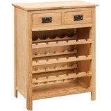Ormarić za vino 72 x 32 x 90 cm od masivne hrastovine | shoptok.hr