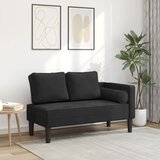  Počivaljka s jastucima crni baršunasta | shoptok.hr