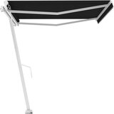  Prostostoječa ročno zložljiva tenda 400x350 cm antracitna, (20729146) | Shoptok.si