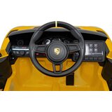  Licencirani auto na akumulator Porsche 718 - žuti/lakirani | shoptok.hr