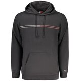 Tommy Hilfiger Muška Crna Majica s Kapuljačom na Patentni Zatvarač | shoptok.hr