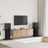 vidaXL Stalci za zvučnike 2 kom crni 30 x 30 x 60 cm konstruirano drvo | shoptok.hr