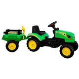 Traktor na pedale s prikolicom Branson zeleni Cijene