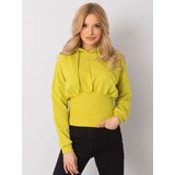 RUE PARIS Sweatshirt-RV-BL-6191.06P-lime green | Shoptok.si