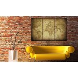  Slika - Old map: triptych 60x40 | shoptok.hr