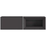  Kamin Crna 160 x 45 x 35 cm Čelik | shoptok.hr