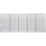  Gabion s žicom debljine 3,5 mm i mrežom 5x2,5 cm 500x30x200 cm | shoptok.hr