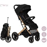 Momi Otroški voziček Estelle Dakar Ginko 2v1 - sivo roza | Shoptok.si