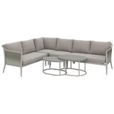 Bessagi Garden Lounge Garnitura Alvina, Krem, 5-Delno | Shoptok.si