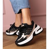 Gemre Black sporty sneakers with chunky sole Aries | shoptok.hr