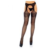 Leg Avenue Nogavice s pasom Polka Dot Cene
