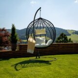 Kondela Viseči stol, baker/rjava/krem, NOLAN NEW | Shoptok.si