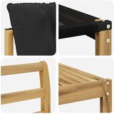  Set vanjskih sofa 6 kom. Bijela i crna | shoptok.hr
