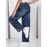 DStreet Jeansy damskie szerokie wide leg niebieskie | Shoptok.si