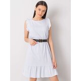 Italy Moda Dress-DHJ-SK-11595-1.19P-Light Blue | Shoptok.si