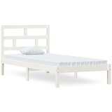 The Living Store Posteljni okvir bel iz borovine 90x200 cm - Posteljni Okvir, (21523275) | Shoptok.si