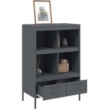vidaXL Visoka komoda antracit 68x39x101,5 cm od hladno valjanog čelika | shoptok.hr