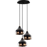 Opviq Yildo 6871 Viseća svjetiljka, E27, 3x40W, IP20, Crna | Eponuda.ba