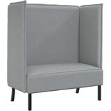 SOFA s visokim naslonom 101cm Svjetlosiva tkanina | shoptok.hr