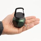  Prenosni mini Bluetooth zvočnik z obešalom – zelen - Plastic - Rojstni dan - Najstniki Cene