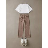 Sinsay Comfort wide leg traperice sa srednjim strukom | shoptok.hr