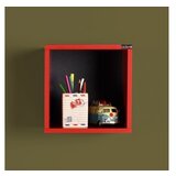 Hanah home RAF-033-KK-1 red wall shelf | Eponuda.com