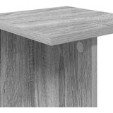  Stalak za biljke 2 pcs Sivi Sonoma 25 x 25 5 x 60 5 cm | shoptok.hr
