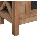 3 TV ormarić s ladice 120x30x40 cm od masivnog drva mahagonija | shoptok.hr