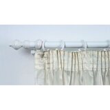  Lesena karnisa (bela, premer: 28 mm, 160 cm) | Shoptok.si