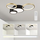  Prigušiva plafonska svetiljka ALIZEE LED/30W/230V 3000-6500K crna/zlatna | Eponuda.com