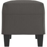 vidaXL Klop siva 70x35x41 cm umetno usnje | Shoptok.si