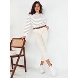 DStreet CHITRAS ecru women's chino pants | ePonuda.com