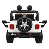  Licencirani auto na akumulator Jeep Wrangler Rubicon 4x4 - bijeli | shoptok.hr