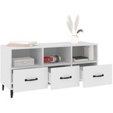 TV ormarić bijeli 102 x 35 x 50 cm od konstruiranog drva | shoptok.hr