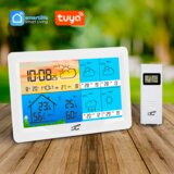 Ltc smart LXSTP08BS wi-fi meteorološka stanica s vanjskim senzorom – tuya, bijela | shoptok.hr