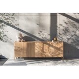 Gazzda Komoda od punog hrasta u prirodnoj boji 220x85x42 cm Dvor – | shoptok.hr