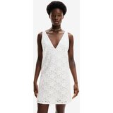 Desigual VEST_LACE Bijela Cijene