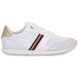 Tommy Hilfiger Nizke superge Ybs Essential Runner Bela | Shoptok.si
