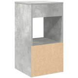  Noćni ormarići s ladicom 2 kom beton sivi 35x34x66,5 cm | Eponuda.com
