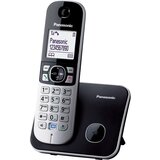 Panasonic telefon bežični, DECT, 1,8" LCD zaslon, spikerfon, KX-TG6811FXB | shoptok.hr
