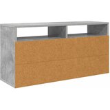  Nizak ormarić s ladicama Betonski sivi 87 x 27,5 x 43 cm | shoptok.hr