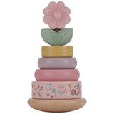 Little Dutch® Drveni toranj za slaganje s prstenovima, Fairy Garden Cene
