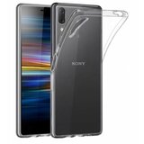 Nillkin ultra tanek silikonski ovitek za sony xperia L3 - prozoren Cene